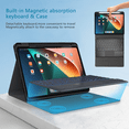 thumbnail image 3 of Étui Clavier pour Xiaomi Mi Pad 5 6 Pro Étui Clavier Housse de Tablette pour MiPad 5 6 Redmi Pad Clavier Sans Fil Bluetooth Étui Anglais Noir Mi Pad 6 11 Pouces, 3 of 6