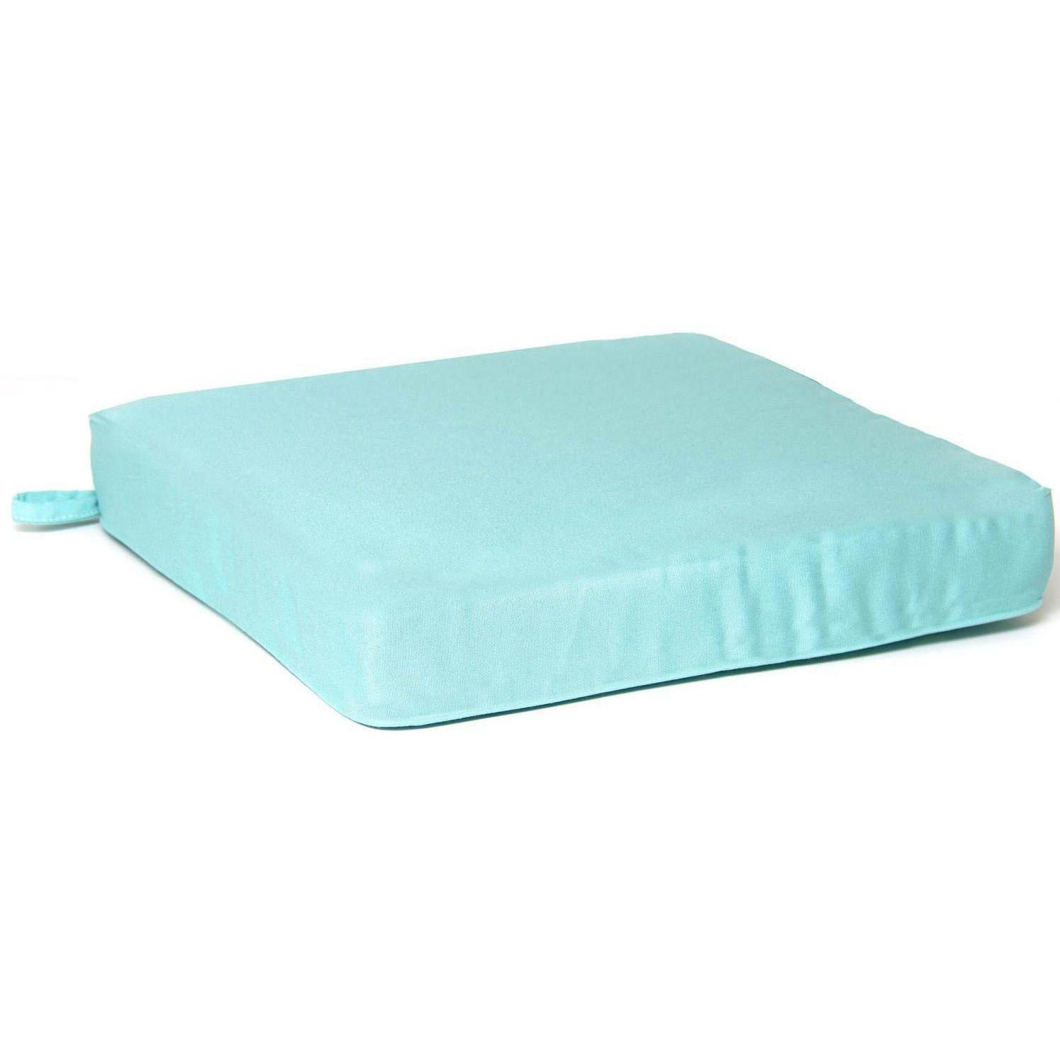 Sunbrella Canvas Glacier Large Outdoor Replacement Seat Cushion W Knife Edge By Bbqguys Walmart Com Walmart Com