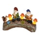 thumbnail image 4 of Estatua de Papá Noel con luz solar, estatua de jardín de Papá Noel, luz de noche, lámpara de jardín para jardín, 4 of 9