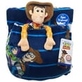 thumbnail image 5 of Disney/Pixar Toy Story Navy Blue 40x50 inch Throw, Pillow Buddy and Decorative Pillow Travel Set, 100% Microfiber, 5 of 5