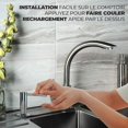 thumbnail image 5 of Mizzo Govaro Soap Dispenser with 360 Swivel Spout - Top Refillable Liquid Soap Dispenser for Kitchen Sink - Chrome Plated Stainless Steel Liquid Soap, 5 of 5