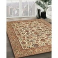 thumbnail image 3 of Ahgly Company Machine Washable Indoor Rectangle Traditional Sienna Brown Area Rugs, 8' x 10', 3 of 7