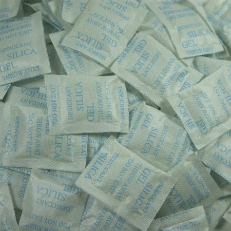 100 Packets 2 Gram Silica Gel Desiccant Non Toxic Moisture Absorber Departments