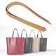 thumbnail image 2 of 2Pcs Bag Hand Strap Split Leather DIY Hand Made Handbag Parts with 8 Set Bronze Rivets(Beige ), 2 of 2