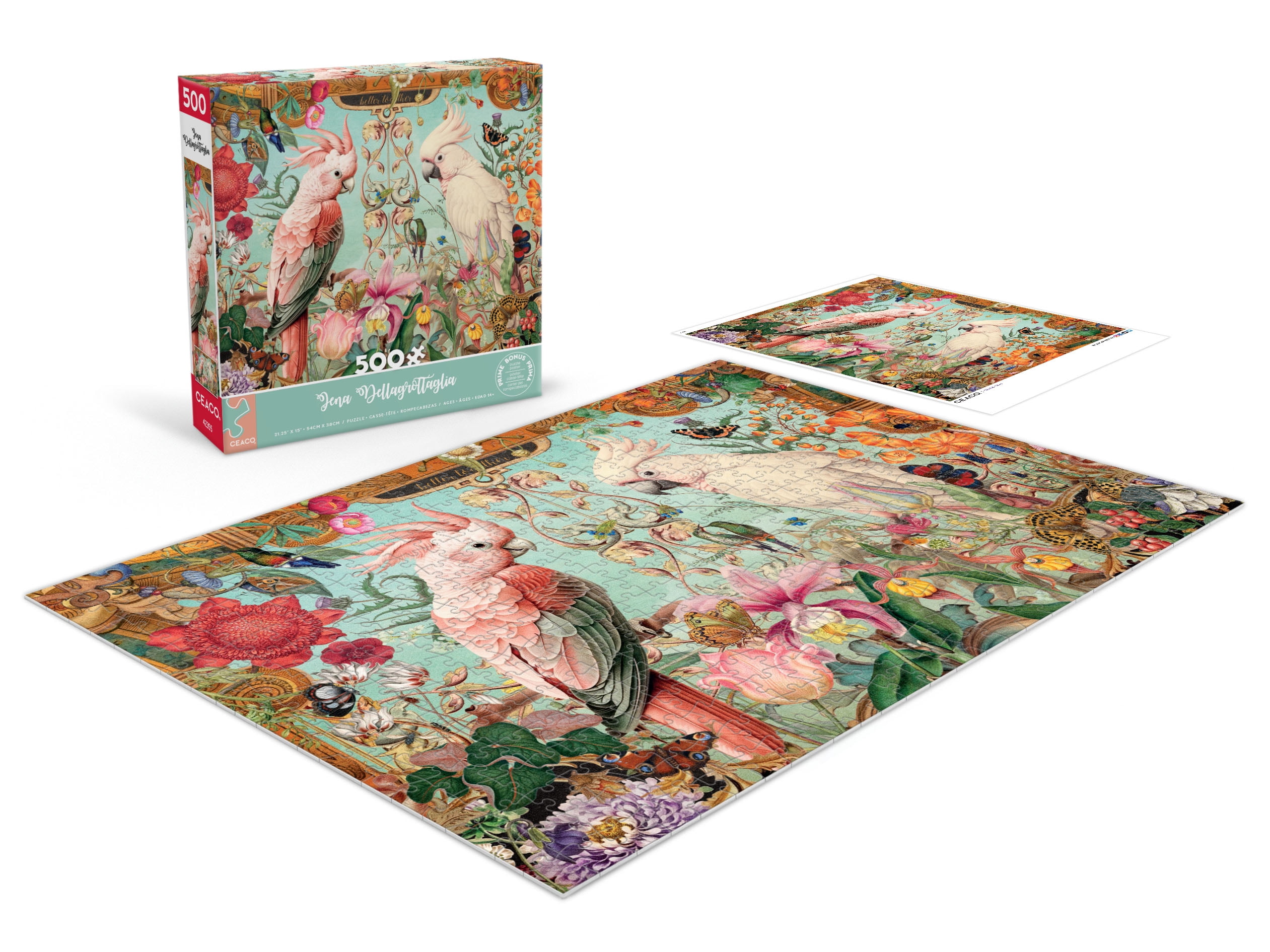 Ceaco Jena DellaGrottaglia Better Together 500-Piece Interlocking