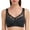 Black, variant on Women's Lace Wirefree Bra Full Figure Plus Size Lift Support Unlined Minimizer 42G