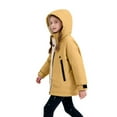 thumbnail image 6 of CPNG Kids Plush Lined Jacket Long Warm Puffer Jacket Winter Windproof Waterproof Parka Snow Coat Boys Warm Thicken Fleece Tops Girls Sherpa Outdoor Tops, 6 of 8