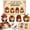 B, variant on Beaded Gnome DIY Kit - 4-Piece Holiday Gnome Bead Art Set with Instructions, Beginner Friendly Plastic Beading Craft Kit for Adults, Handmade Home Decor Ornament and Gift, Garden Themed Design