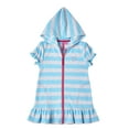 thumbnail image 3 of Beach Coverups for Girls Swimsuit Cover Up Cotton Terry Hood Swim Robe Swimwear, 3 of 3