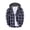 Hoodie Blue, variant on Flannel Shirts for Men Hooded Sweater Plaid Long Sleeve with Pocket Cardigan Fashion Fall Top Dad Gifts