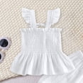 thumbnail image 5 of KEXE Clothes For Girls Cute Toddler Girl Outfits Toddler Girls Clothes Summer Outfits Baby Kids Short Sleeve T-Shirt Tops Shorts Sets, 5 of 6