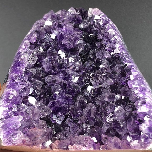 Natural Uruguay Dream Amethyst Quartz Crystal Cluster Specimen Healing - (Color: Randomly Send/Size: 250-300g)