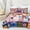 Red - Flower, variant on 2/3-Piece Pure and Elegant Heart Floral Quilt Set, 1pc Quilt + 1/2 Pcs Pillowcases, Soft Breathable Comfortable Lightweight, Hypoallergenic, Machine Washable Bedspread Bedding Room Decor