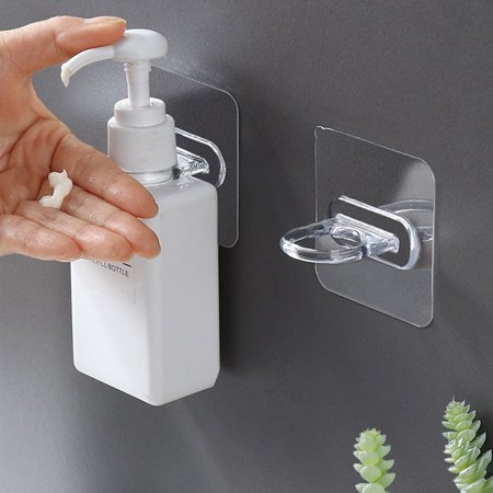 

DDWD Nano double-sided stickers creative suction cup hook household bathroom door rear wall adhesive wall hanging nail-free seamless sticky hook