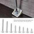 thumbnail image 3 of 200pcs Self Tapping Screw Cross M3.5 304 Stainless Steel Cross Flat Head Combination Set Screw Fasteners, 3 of 9