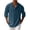 A-Blue, variant on Men Button Up Shirts Long Sleeve Pullover Cotton Linen Casual Stand-up Collar Solid Blouse Shirt Tops