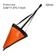 thumbnail image 3 of Soidarity Calcetín de deriva de barco de 12 pulgadas PVC Drogue Kayak Cuerda de freno Recuperación Remolque Deportes acuáticos Remo Deportes acuáticos Sem bola, 3 of 6