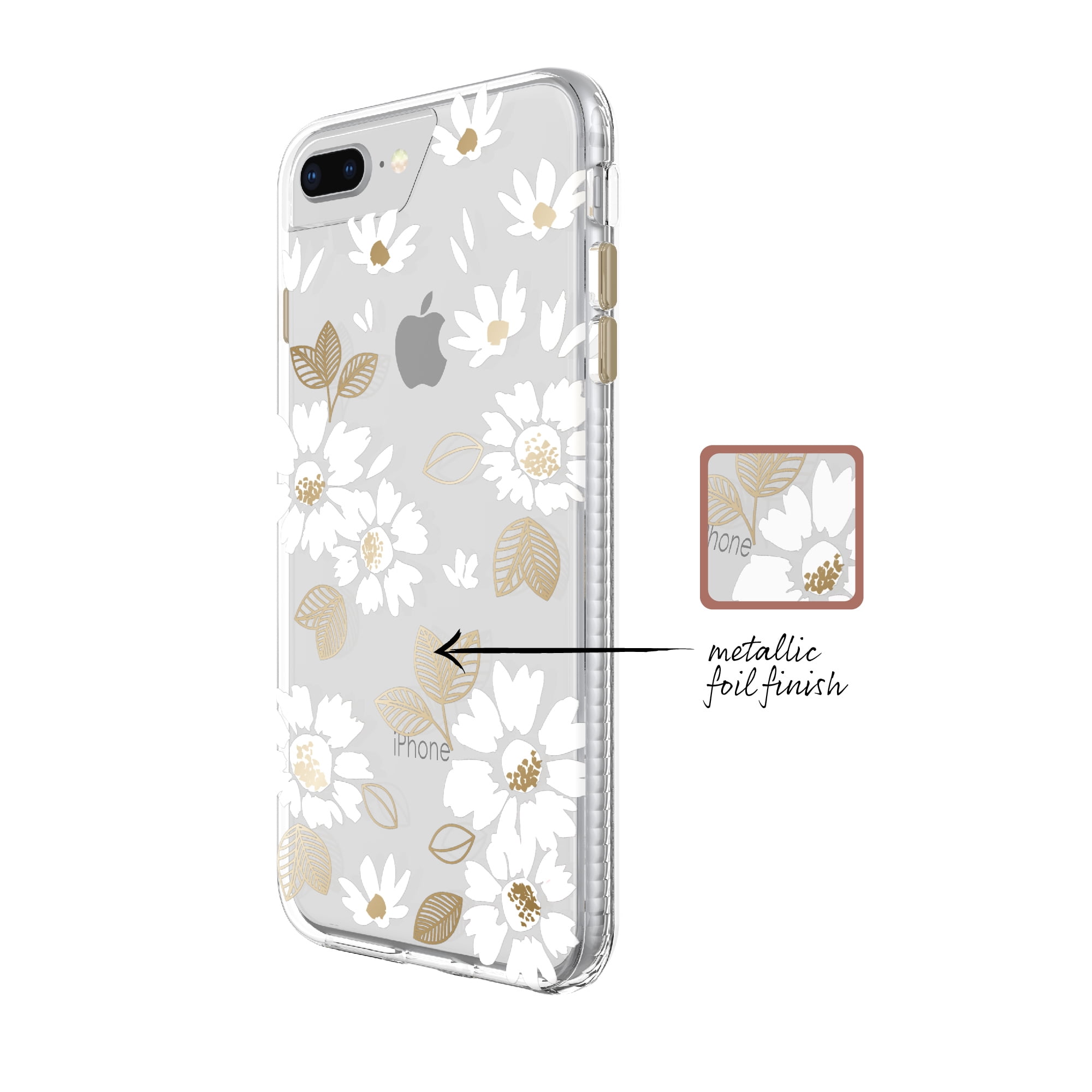 6, Case Fellowes Fashion & iPhone WriteRight 8 9693701 Plus, for Clear Phone 7,