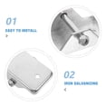 thumbnail image 3 of LEEYNEER Trailer Jack Foot Rv Jack Pad For Trailer Tongue Jack Wheel And Camper Slide Out Support Jacks In Travel Trailer Camping, 3 of 8