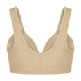 thumbnail image 4 of muxika Women's Plus Size Front Closure Wireless Bra Full Cup Lift Bras for Women No Underwire Shaping Wire Free Everyday Bra, 4 of 6