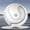 White WH, variant on Latrodar Small Coconuts Bluetooth Headphones Open Ear Practical&Affordable And Long Endurances White 4.4x4.4 Inch Home Decor