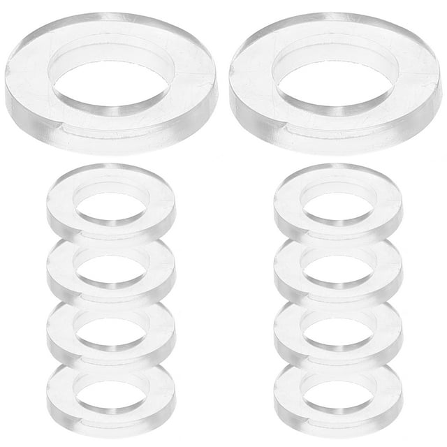 10pcs Shower Hose Washers Rubber Shower Hose Washers Shower Hose Sealing Gaskets(3/4'')
