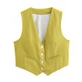 thumbnail image 1 of Chaleco ajustado sin mangas de estilo informal europeo y americano de verano de 15 colores para mujer, 1 of 6