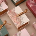 thumbnail image 2 of Gifts Package Box 10Pcs Book Shape Gifts Package Box Clear Print Paper Wedding Favor Present Package Box for Birthday, 2 of 6