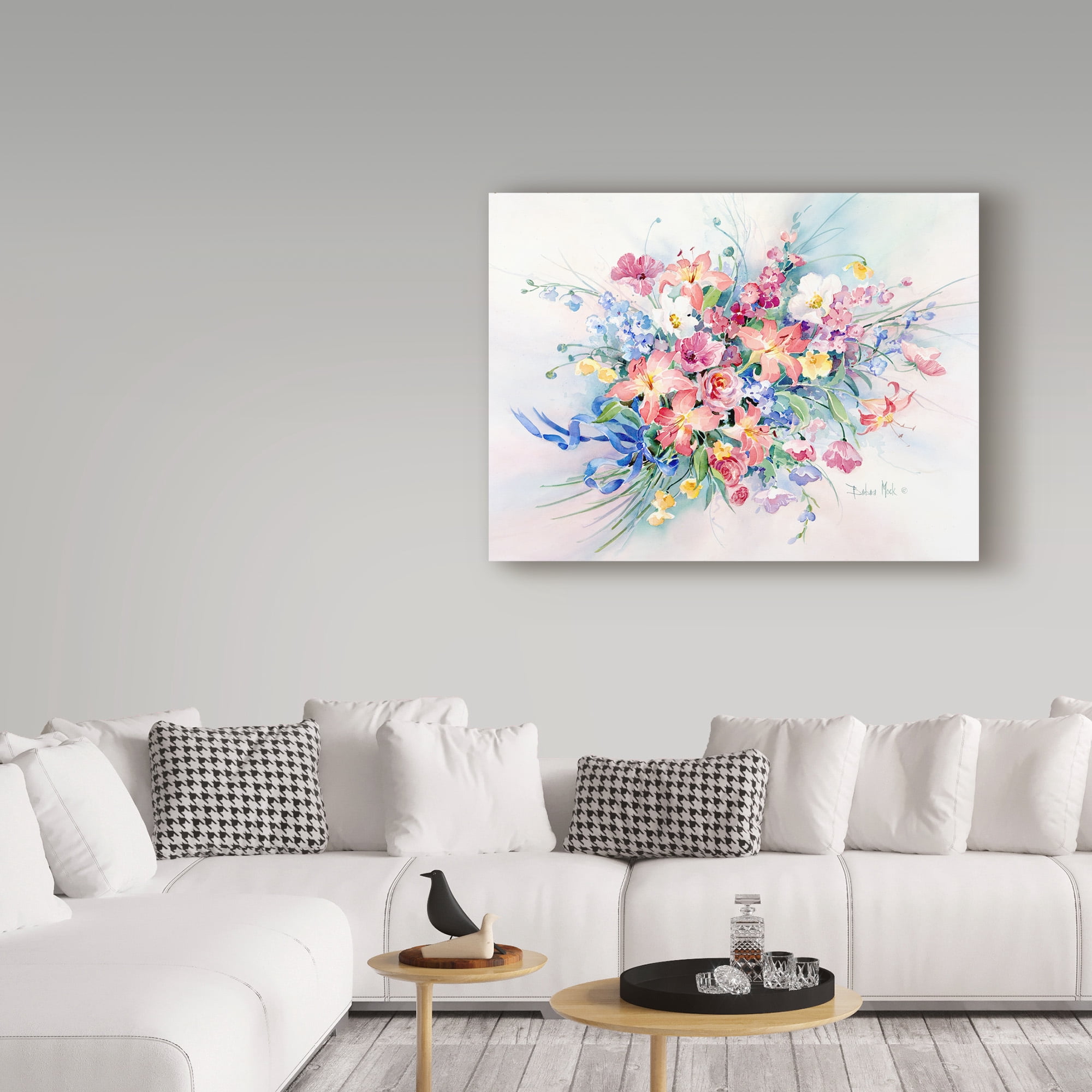 Trademark Fine Art 'Camiles Colors' Canvas Art by Barbara Mock