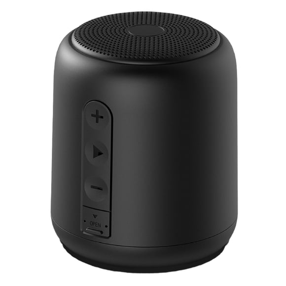 Wweixi Compact And Portable Bluetooth Speaker Wireless Connection 360 Degree Sound Effects Fashionable Black
