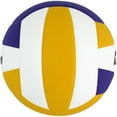 thumbnail image 4 of Baden LEXUM Indoor Microfiber Volleyball - Official NFHS Approved Game Ball, Purple/Yellow/White, 4 of 5