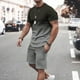 thumbnail image 1 of Camisas de verano Kakina CMSX para hombre, liquidación, conjunto de 2 piezas de camiseta informal de manga corta y pantalones cortos deportivos ajustados., 1 of 5