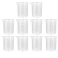 thumbnail image 1 of 10pcs Plastic Measuring Cup Laboratory Graduated Measuring Cup Liquid Measure Cup, 1 of 6