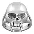 thumbnail image 2 of Perfect Memorials Skull Sterling Silver Cremation Ring, 2 of 3