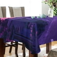 thumbnail image 4 of Yayeee Tablecloths for Rectangular Tables 54 x 54 inch Party Table Cover, White Cat Walking, 4 of 6