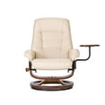 thumbnail image 6 of Southern Enterprises Recliner And Ottoman-Finish:Taupe,Size:28.5"W x 26"L x 40"H, 6 of 7