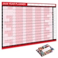 thumbnail image 2 of Calendario de escritorio | Planificador Mensual Simplificado en Inglés | Pantalla de pared o de escritorio | Amplio espacio para notas y recordatorios | Papel borrable de primera calidad | Material, 2 of 8