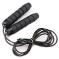 thumbnail image 1 of Cuerda de Velocidad Ajustable ANGGREK PVC Negra, 1 of 7