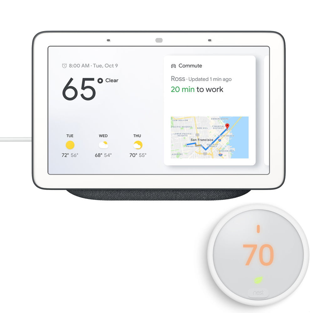 NEW Google Home Hub with Google Assistant 6290306 GA00515-US - Charcoal 