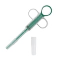 thumbnail image 2 of Pet Medicine Feeding Syringe Cat Dog Tablet Syringe with 2 Tips Pet Pill Dispenser ToolsGreen, 2 of 9