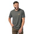 thumbnail image 3 of VORTEX Adult Male Vertical Lift Short Sleeve T-Shirt, Color: Dark Olive, Size: 2XL, 3 of 5