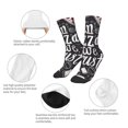 thumbnail image 3 of Goofa In Pizza We Crust Art Pattern Children's Crew Socks, Kids' Daily Wear and Sports Socks, Breathable Socks, Sports Socks, Moisture-Wicking Socks for Children, 3 of 6