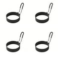 thumbnail image 2 of Egg Ring 4Pcs Non Stick Frying Pan Egg Cooker Ring (No Easy Release) Bradem, 2 of 5