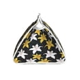 thumbnail image 3 of Lsque Lilies Flowers Printed Long Tissue Box Cover Holder, Facial Paper Organizer Dispenser,Triangle with Bottom Belt, PVC Leather Decorative Organizer, 3 of 9
