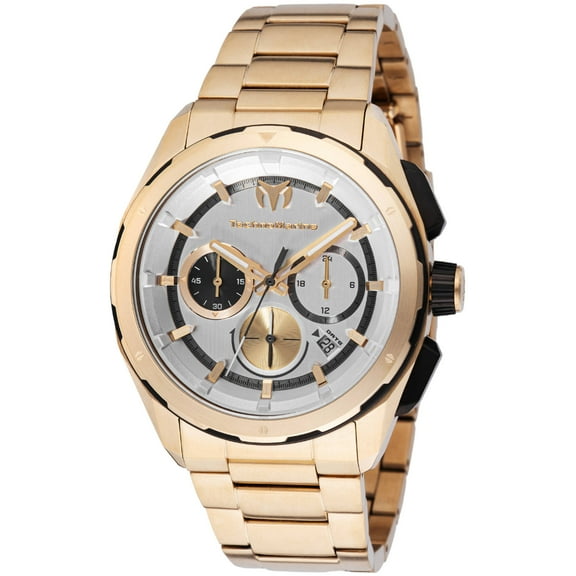 Technomarine Ocean Chronograph GMT Quartz Silver Dial Men's Watch TM-318093