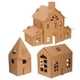 thumbnail image 1 of Kit de manualidades de casita de cartón (3 piezas) para niños. Modelo de casa en miniatura para colorear y armar. Ideal para juegos, actividades familiares y fiestas., 1 of 8
