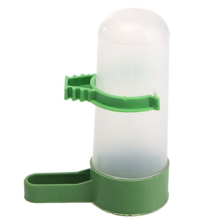 4 Pcs Plastic Bird Water Feeder Automatic Parrot Food Clip Bird Cage