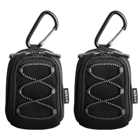 2 Pack of Nikon All Weather Sport Case with Carabiner (All The Best Nikki Cast)