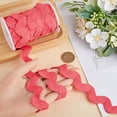 thumbnail image 6 of 1Roll 5/8 inch RIC Rac Trim Ribbon 10Yards Rick Rack Wave Sewing Bending Fringe Trim Woven Fabric, 6 of 6