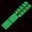 Green, variant on 18pcs luminous car stickers, auto self-adhesive night vision decals, auto window stickers.